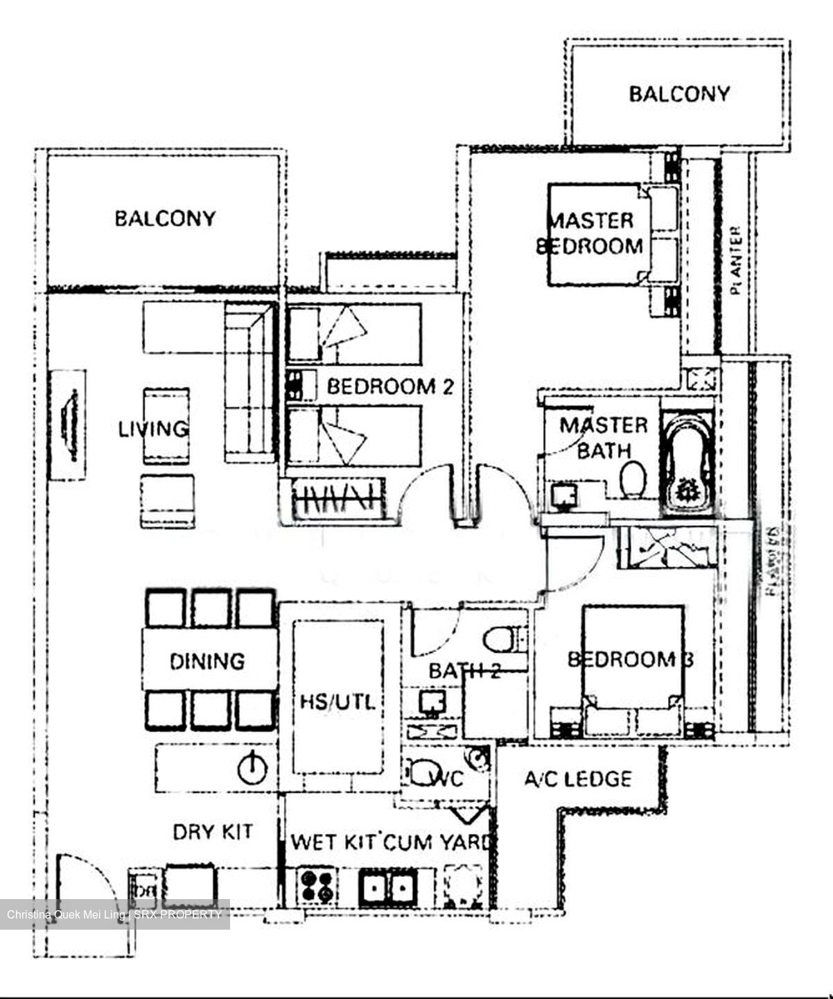 The Acacias (D13), Apartment #572138461
